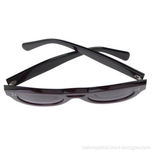 Latest fashion acetate burgundy sunglasses for women